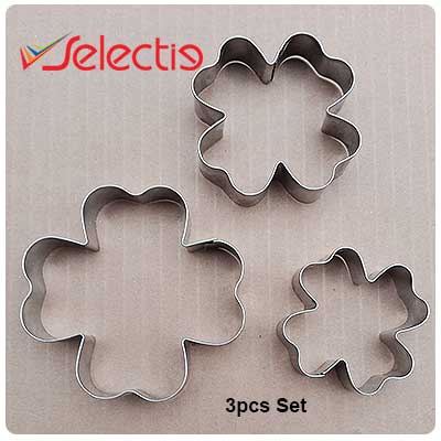 Flower Biscuit Dough 3Pcs Set Cookie Cutter