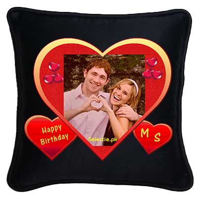 send picture printing pillow cushion birthday gifts to Pakistan