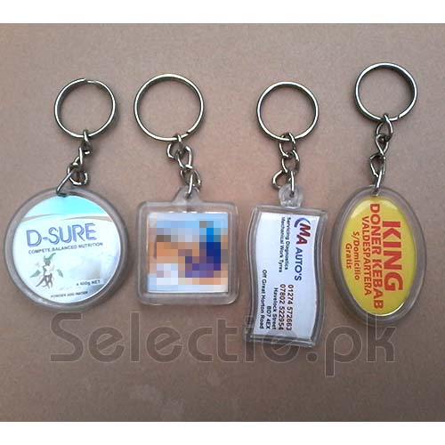 Keyring Keychain with picture and logo printing