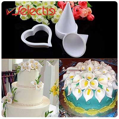 Calla Lily Arum Flower Wedding Cakes Sugar Fondant Cookie Cutter