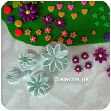 Pulm Daisy Sunflower Gerbera Daisy Plunger Cutter