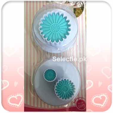 Easy Sunflower Fondant Cutter Tool Set Plunger Cutter