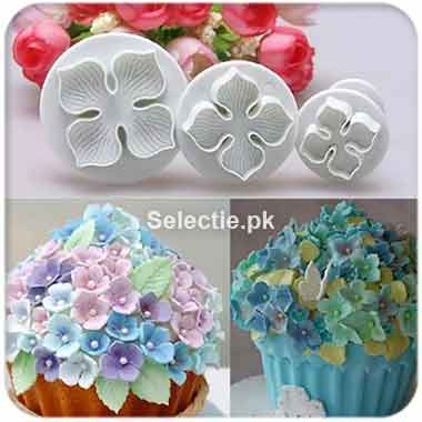 Hydrangea Fondant Cake Decorating Sugarcraft Flower Plunger Cutter