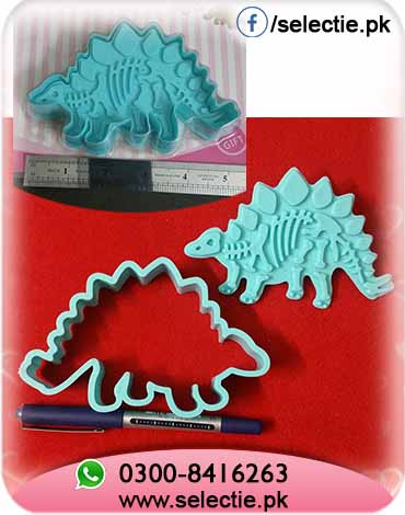 Baking Cookie Cutters Jurassic Dinosaur Mould Fossil Pvc Stegosaurus Tyrannosaurus Rex Triceratops Moulds Pakistan