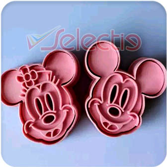 Baking Cookie Cutter Micky Mouse Cartoon Mini Kids