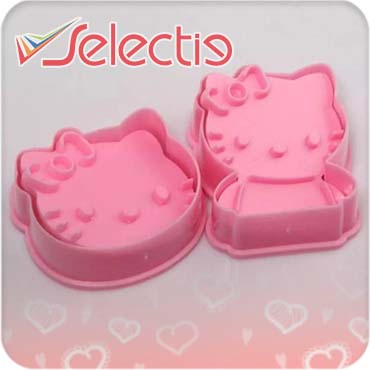 Baking Cookie Cutter Hello Kitty Cartoon Girl Cup Cake