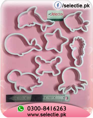 Baking Cookie Cutters Sea Creatures Fish Dolphin Whale Shark Starfish Seahorse Crab Turtle Octopus Punjab Sindh