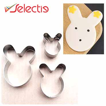 Rabbit Head Cookie Cutter