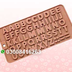 Abc Capital Alphabets Name Writting Chocolates Silicone Molds