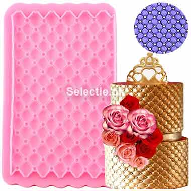 B Onlay Bubble Pearl Texture Silicone Molds