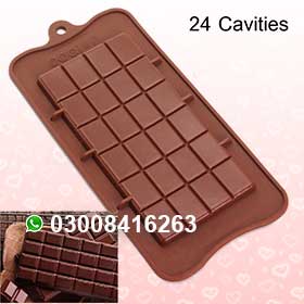 Long Bar 24 Chocolates Customized Silicone Molds