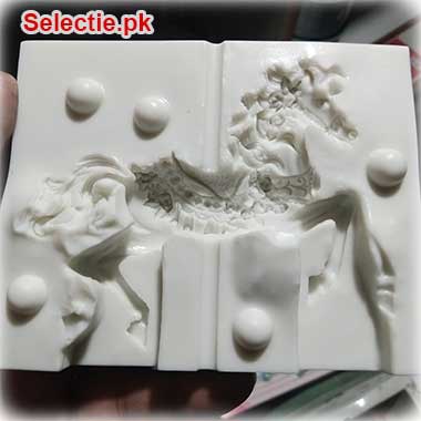 Horse 3D Fancy Carousel Silicone Fondant Molds