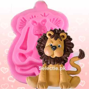 Lion Tiger Big Cat Animal Jungle Forest Silicone Molds